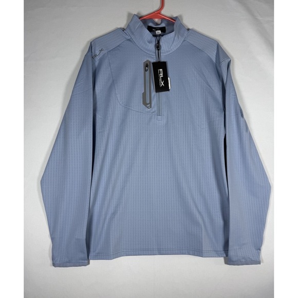 RLX Ralph Lauren Other - NWT RLX Ralph Lauren Large 1/4 Zip Stretch Wicking Golf Shirt Pullover Jersey